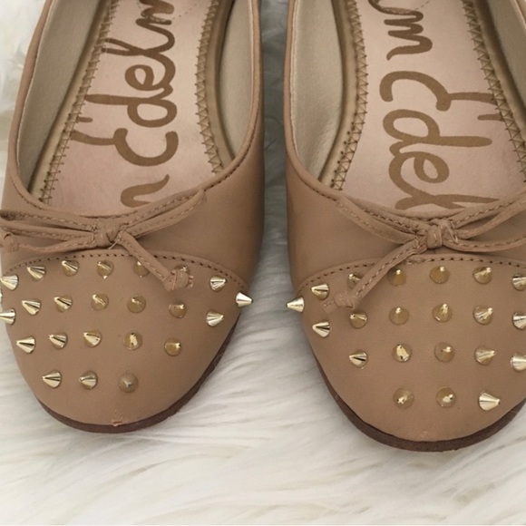 Sam Edelman Y2K Studded Ballet Flats Sz. 7.5 - Picture 2 of 8